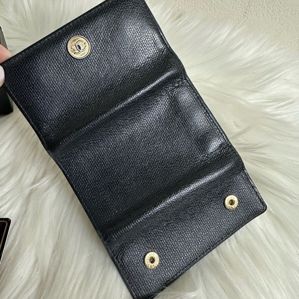 💯Authentic Chanel Caviar Short Wallet🍀 - Picture 13 of 17